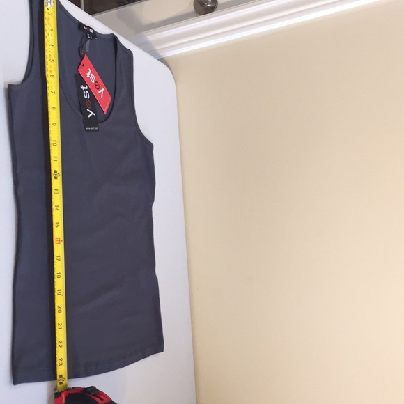 Yest Yippie 9813 Women’s Steel Grey Tank Top Size 10 NWT - Picture 16 of 16